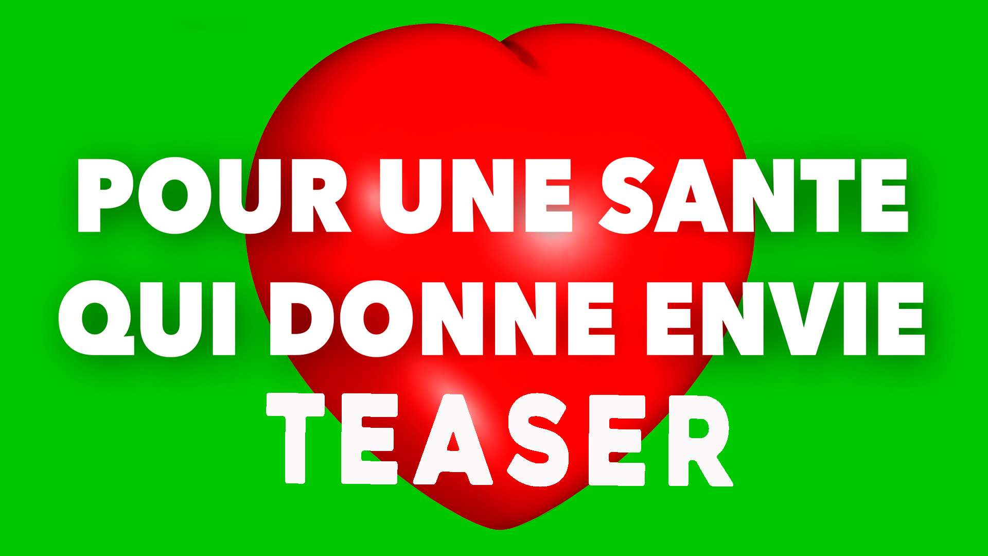 "Pour une Santé qui donne envie" BODJIVO - Teaser