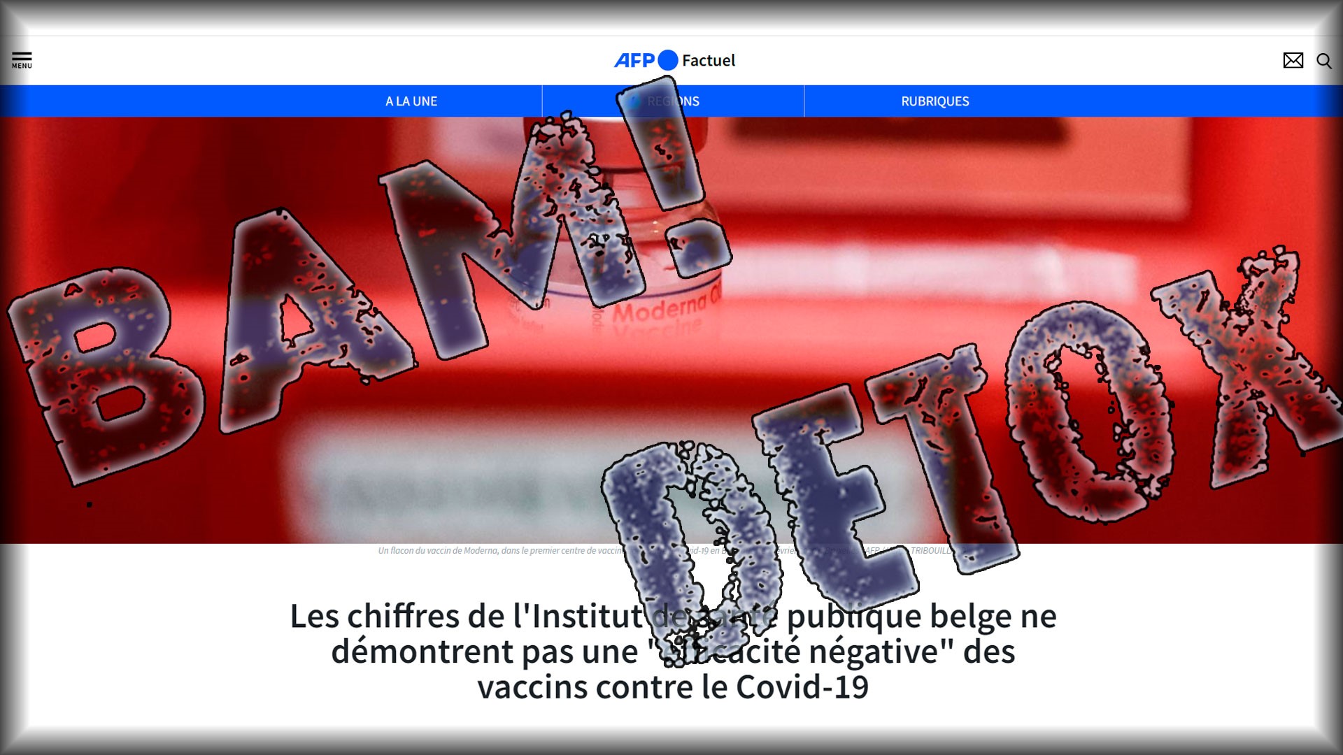 BAM! News - L’AFP noie le poisson
