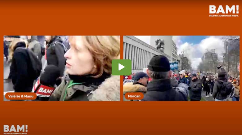 Manifestation - Ensemble pour la Liberté à Bruxelles